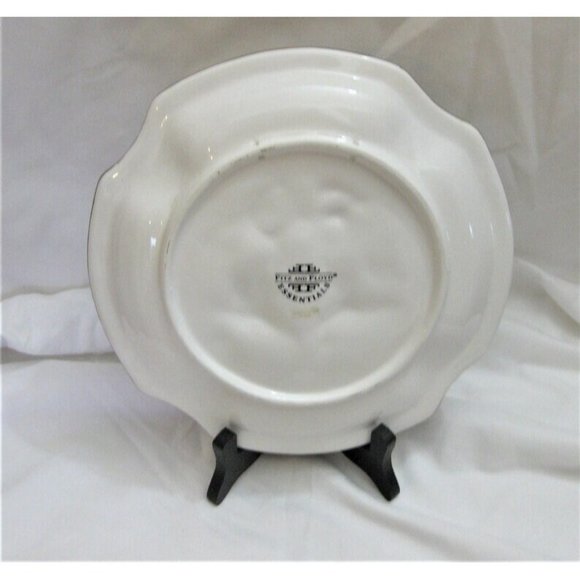 Fitz and Floyd Essentials Holiday Bells Canape or Cookie Plate - Picture 6 of 7